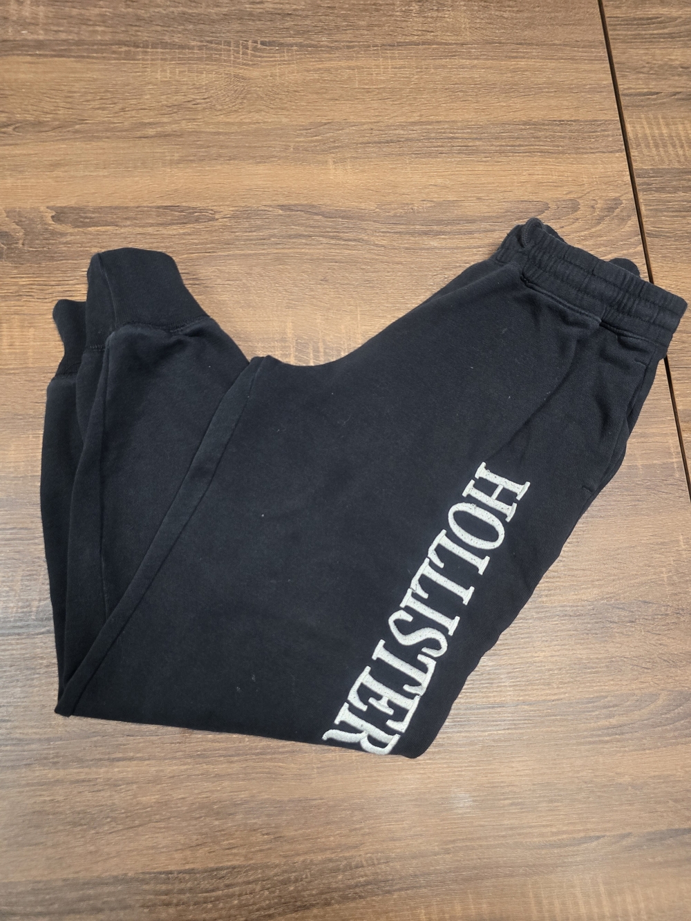 Hollister Women’s Ultra High Rise Jogger Sweatpants Size S Black Logo